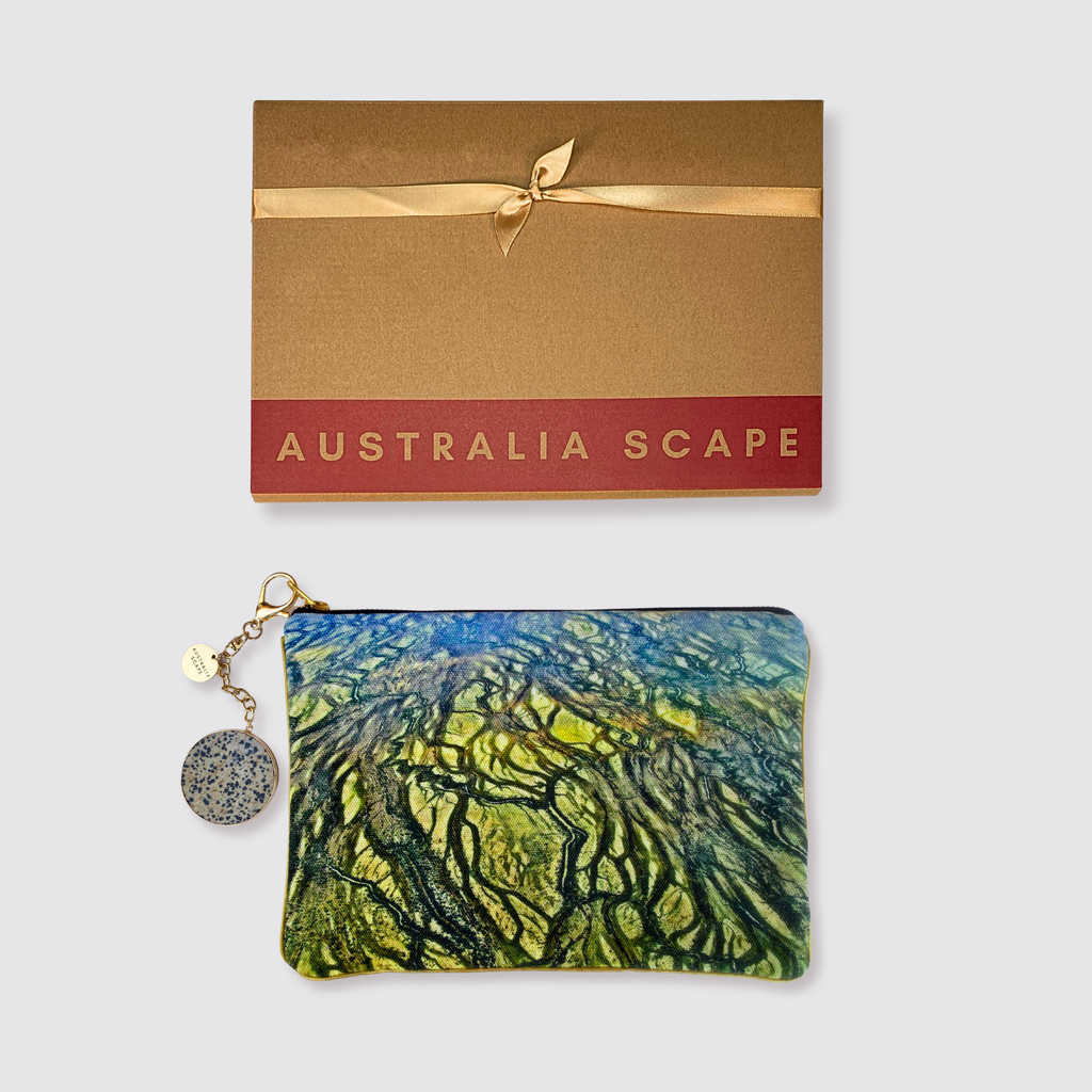 Diamantina River Clutch Bag