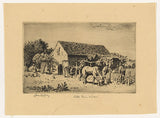 Lionel Lindsay Little Farm Windsor Facsimile Etching