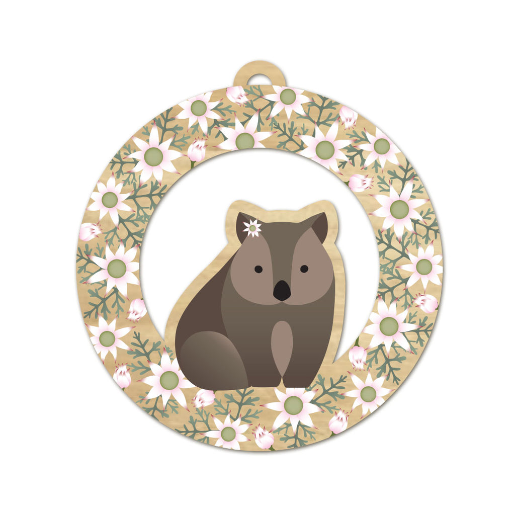 Christmas Decoration Wombat