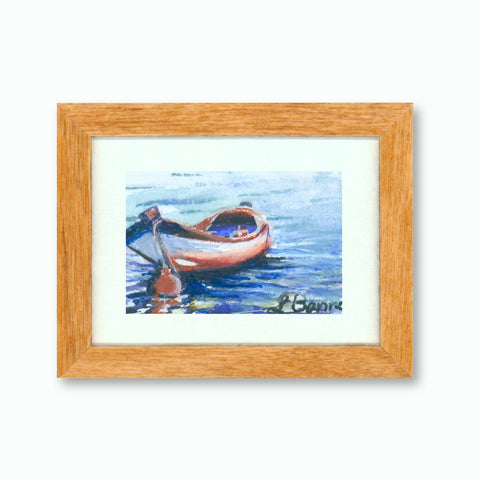 Giant Miniature Art Exhibition 2023 no. 018: Boat Floating