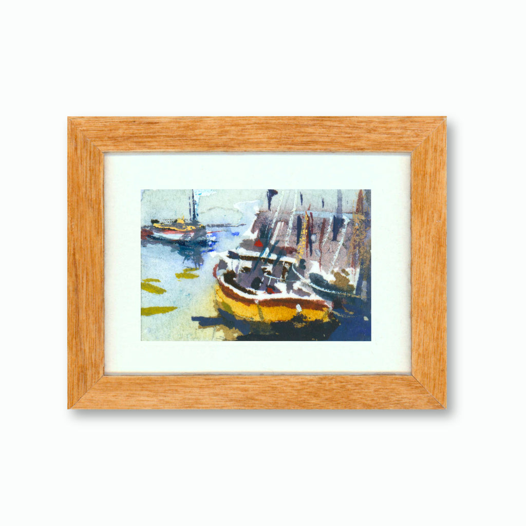 Giant Miniature Art Exhibition 2023 TM38: Boats At Rest (UK)