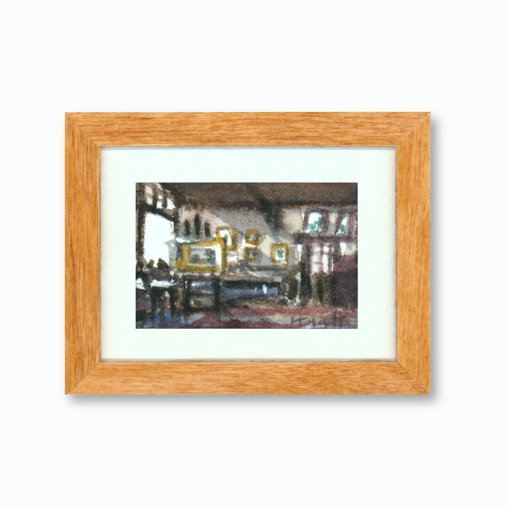 Giant Miniature Art Exhibition 2023 TM15: Hans Heysen's Studio At The Cedars
