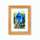 Giant Miniature Art Exhibition 2023 no. 633: Blue Beach Hut