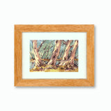 Giant Miniature Art Exhibition 2023 no. 609: River Gums