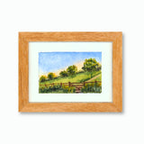 Giant Miniature Art Exhibition 2023 no. 123: English Hillside