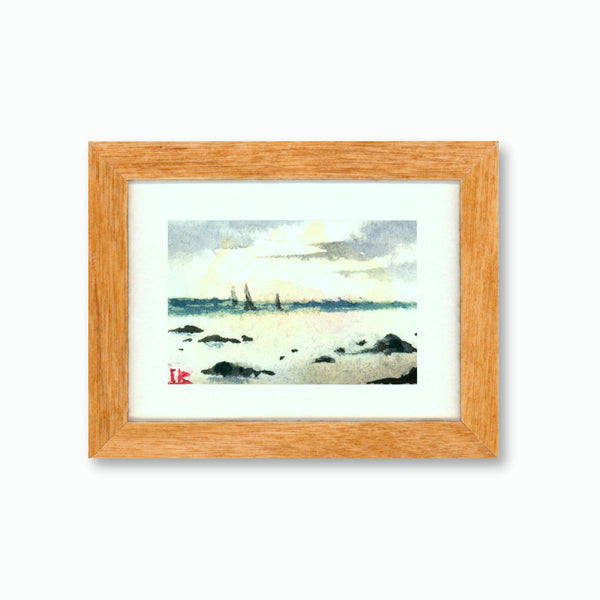 Giant Miniature Art Exhibition 2023 no. 073: Pearly Sunset