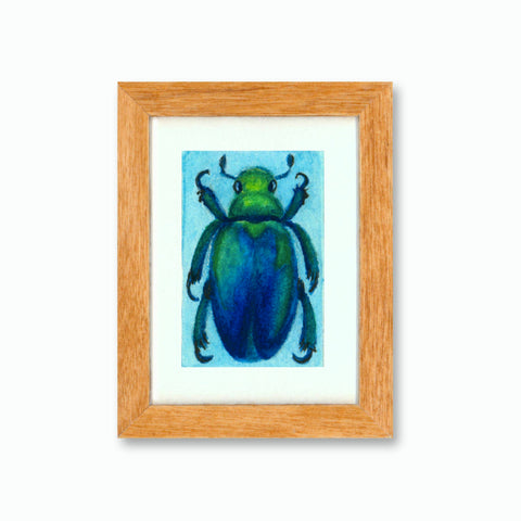 Giant Miniature Art Exhibition 2023 no. 097: The Christmas Beetle