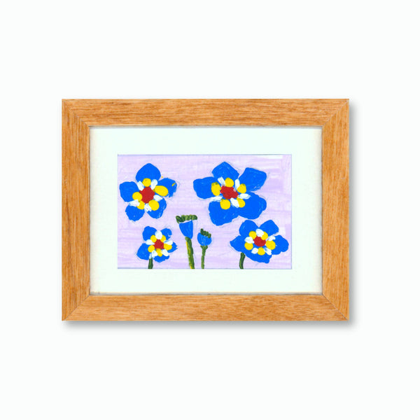 Giant Miniature Art Exhibition 2023 no. 110 : Forget -Me -Nots