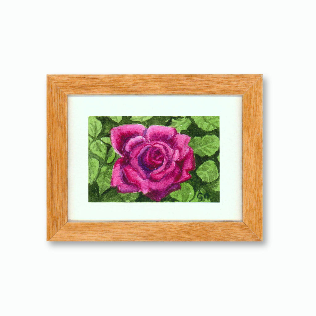 Giant Miniature Art Exhibition 2023 no. 122 : A Pink Rose