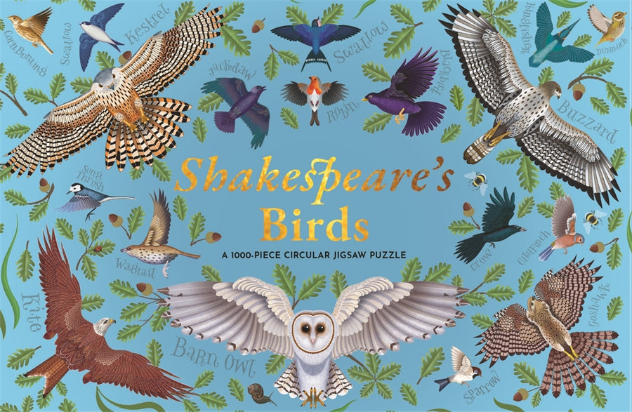 Shakespeare's Birds: 1000-Piece Jigsaw Puzzle