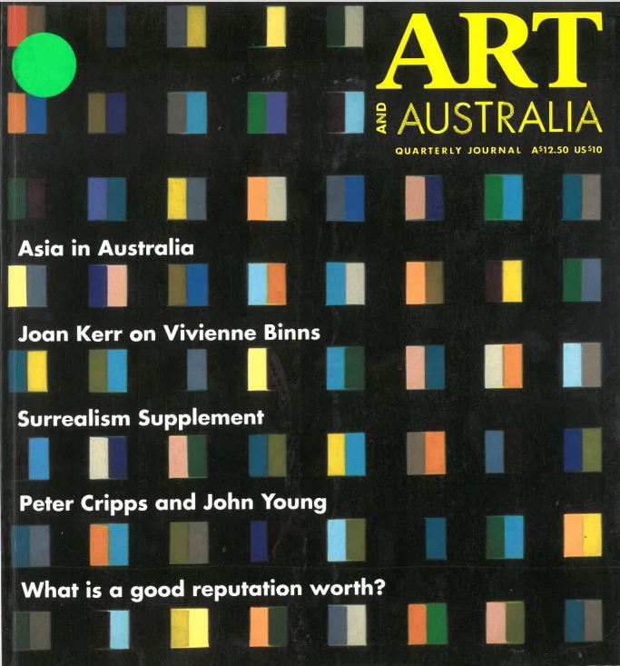 Art & Australia Vol. 30 No. 3 Autumn 1993