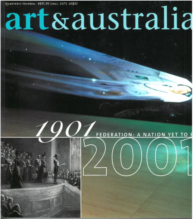 Art & Australia Vol. 38 No. 3 Autumn 2001