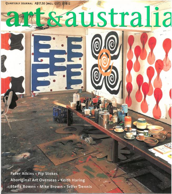 Art & Australia Vol. 39 No. 4 Winter 2002