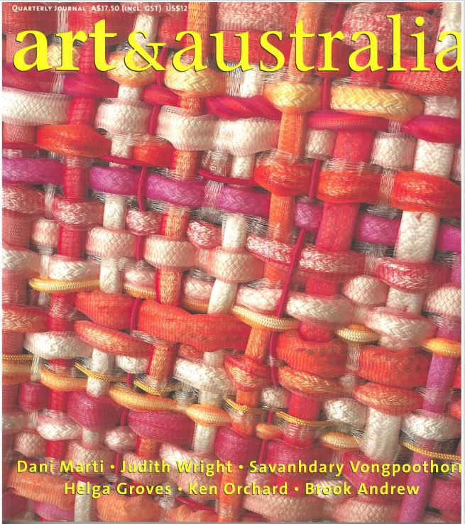 Art & Australia Vol. 40 No. 3 Autumn 2003 Celebrating Forty Years