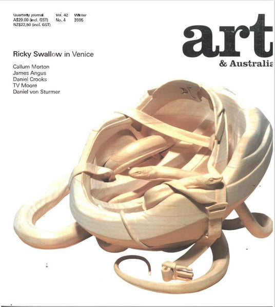 Art & Australia Vol. 42 No. 4 Winter 2005 Ricky Swallow in Venice