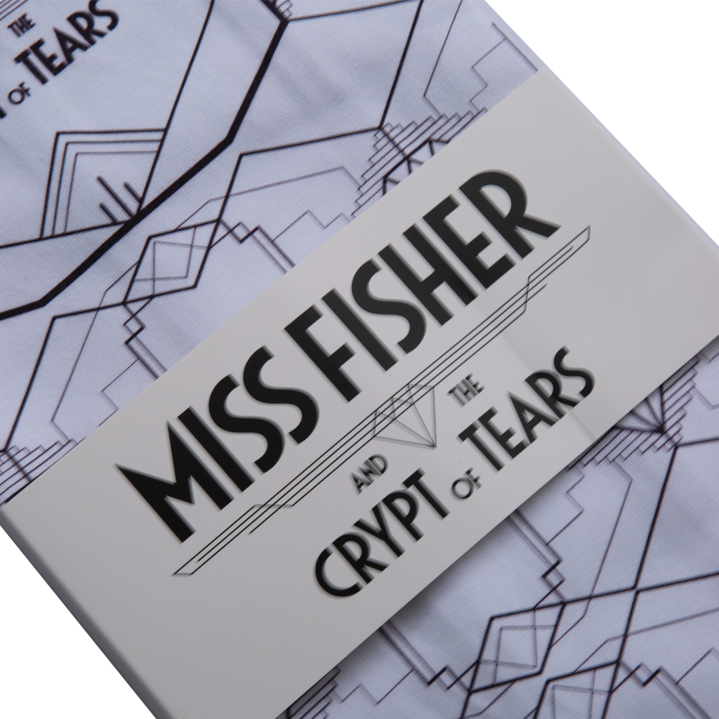 Miss Fisher and the Crypt of Tears White Tea Towel