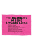 The Advantages of Being a Woman Artist Tea Towel