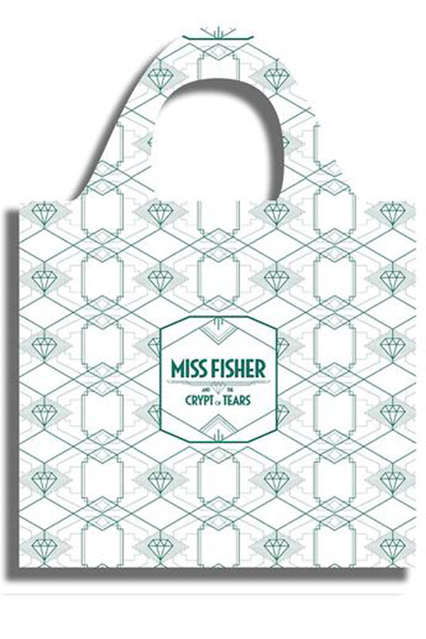 Eco Shopping Bag - White - MISS FISHER AND THE CRYPT OF TEARS