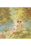 The Bather by Norman Lindsay- Poster