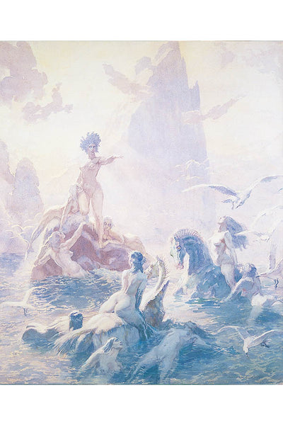 Unknown Seas by Norman Lindsay - Poster