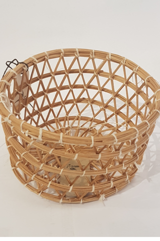 Handwoven Flat Basket- Small