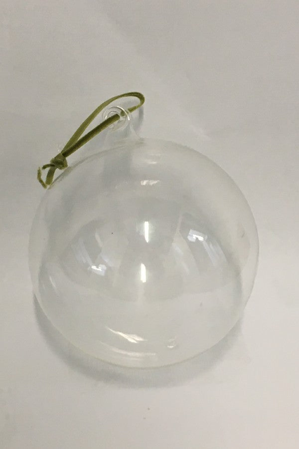 Mouth Blown Glass Bauble Ornament - 10cm
