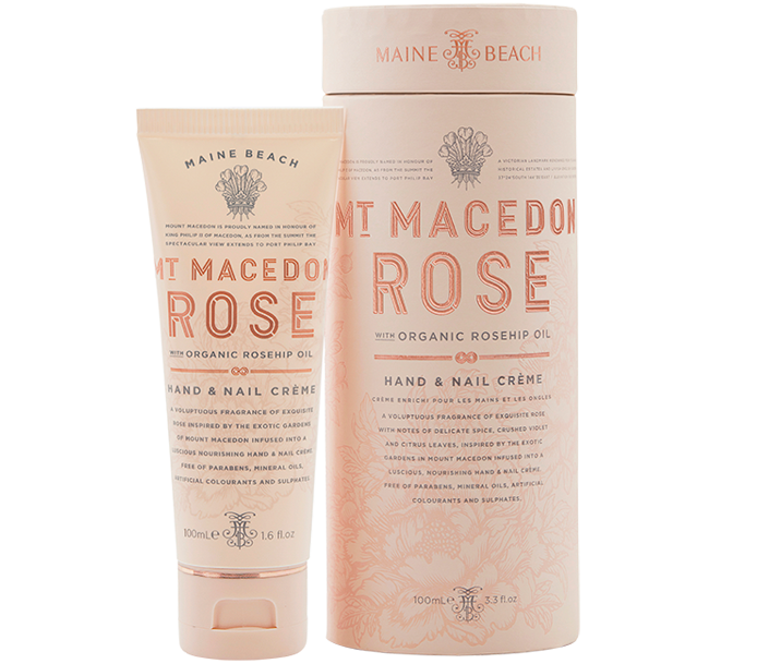 Mt Macedon Rose Hand & Nail Creme 100ml