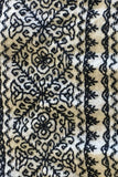 French Moroccan style Embroidered Throw  100% wool