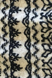 French Moroccan style Embroidered Throw  100% wool